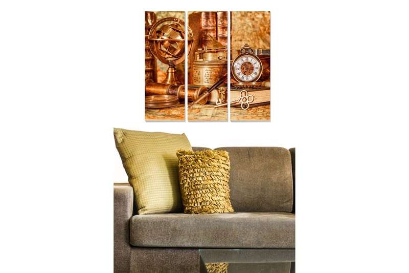 Bilde Nostalgic 3-pk Flerfarget, 22x05 cm