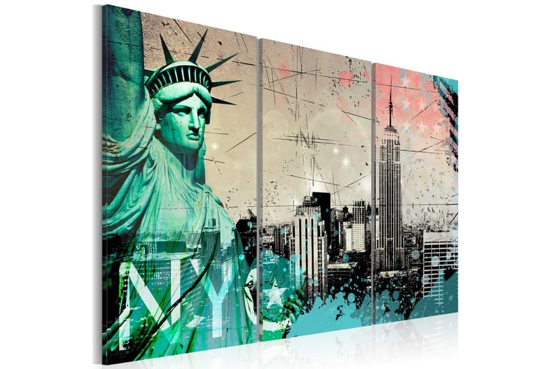 Bilde Nyc Collage 90x60, Artgeist sp. z o. o.