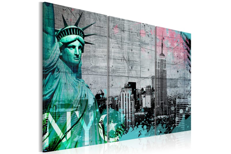 Bilde Nyc Collage Iii 120x80 - Artgeist sp. z o. o. - Innredning - Bilder & kunst - Lerretsbilder