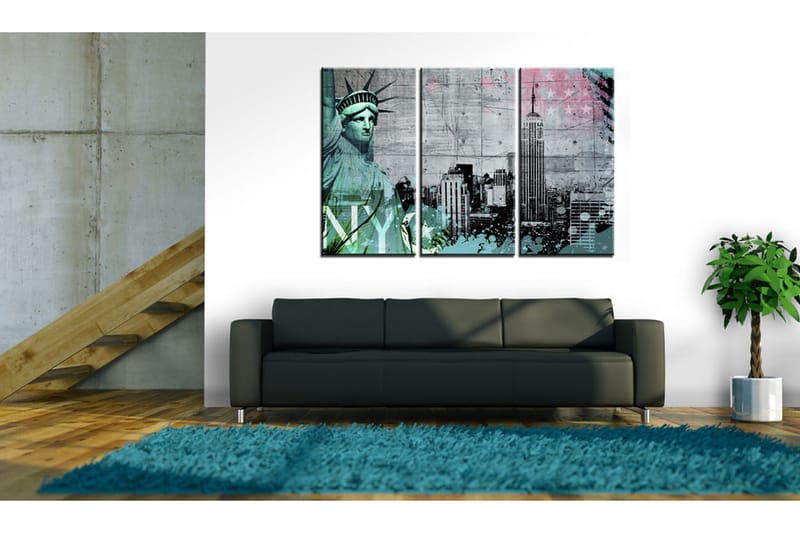 Bilde Nyc Collage Iii 120x80 - Artgeist sp. z o. o. - Innredning - Bilder & kunst - Lerretsbilder