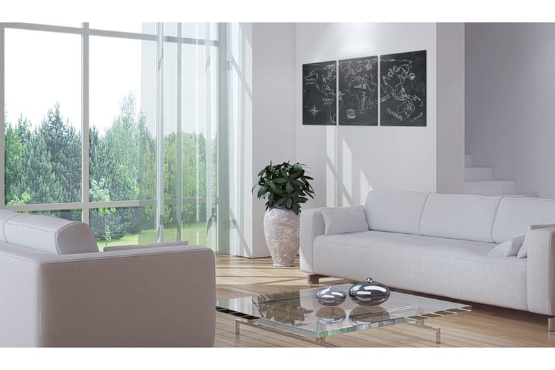 Bilde Nysgjerrig Reisende Frankrike 120x60 - Artgeist sp. z o. o. - Innredning - Bilder & kunst - Lerretsbilder