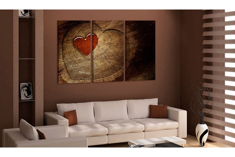 Bilde Old love does not rust 3 x 90x60 - Artgeist sp. z o. o. - Innredning - Bilder & kunst - Lerretsbilder