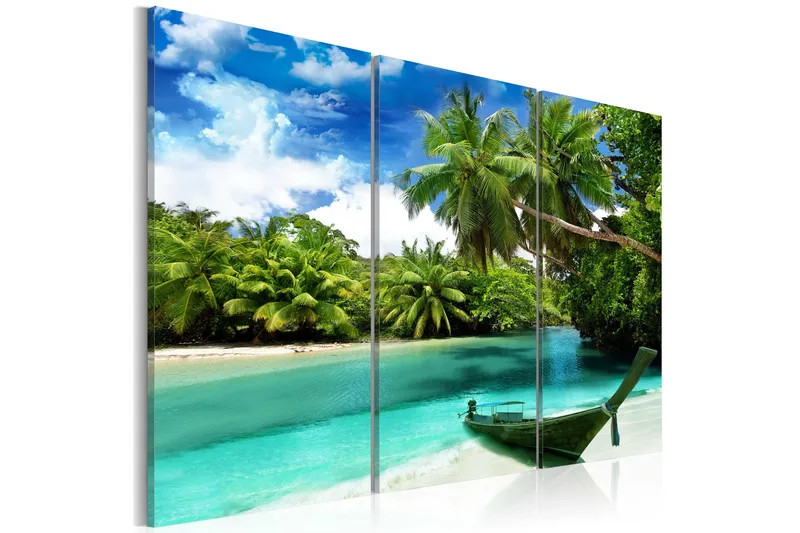 Bilde On The Island Of Dreams 90x60, Artgeist sp. z o. o.