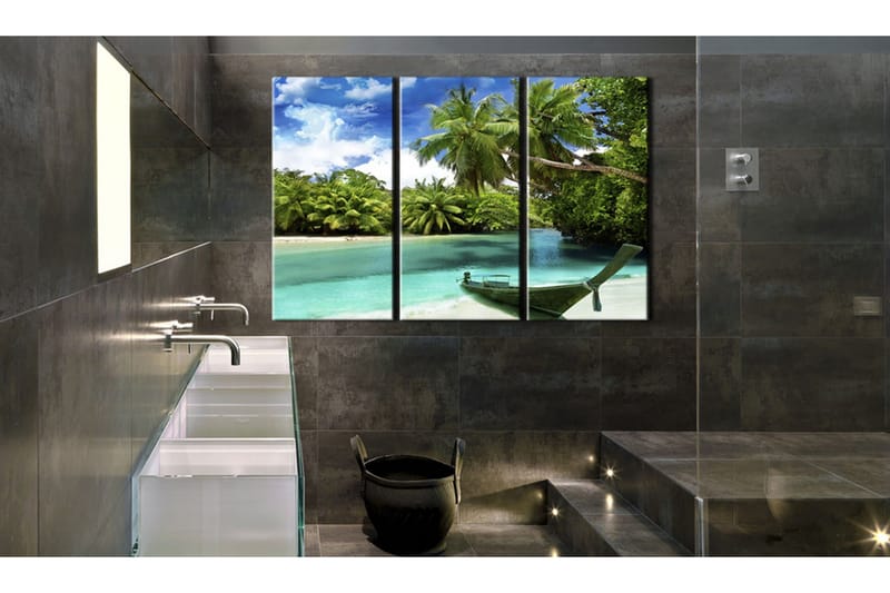 Bilde On The Island Of Dreams 90x60 - Artgeist sp. z o. o. - Innredning - Bilder & kunst - Lerretsbilder