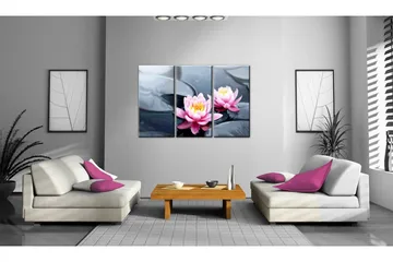 Bilde On the water 90x60 - Artgeist sp. z o. o. - Innredning - Bilder & kunst - Lerretsbilder