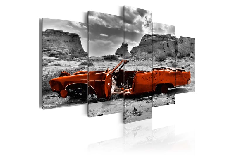 Bilde Orange Car 200x100, Artgeist sp. z o. o.