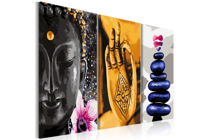 Bilde Oriental Triptych 3 Parts 120x60, Artgeist sp. z o. o.