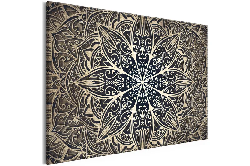 Bilde Orientalsk Blomst - Artgeist sp. z o. o. - Innredning - Bilder & kunst - Lerretsbilder