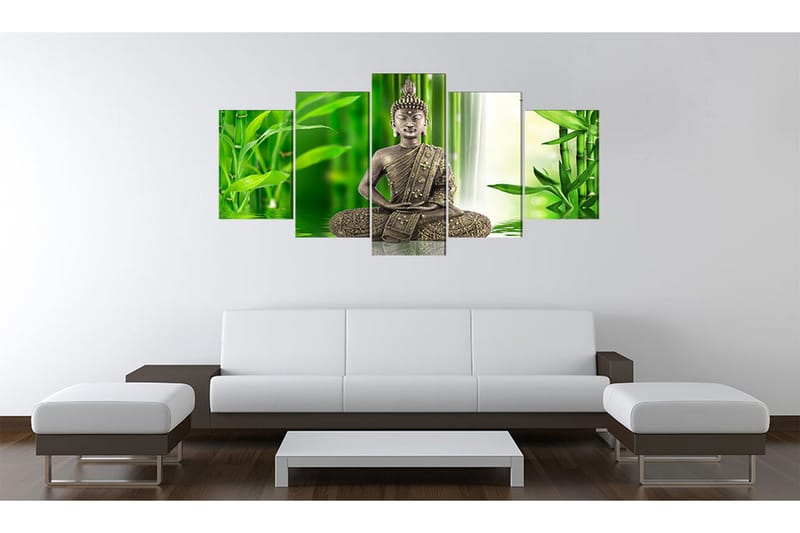 Bilde Overveier Buddha 100x50 - Artgeist sp. z o. o. - Innredning - Bilder & kunst - Lerretsbilder