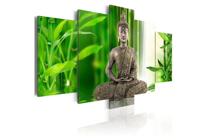Bilde Overveier Buddha 100x50 - Artgeist sp. z o. o. - Innredning - Bilder & kunst - Lerretsbilder