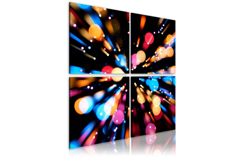 Bilde Race Of Lamper 40x40, Artgeist sp. z o. o.