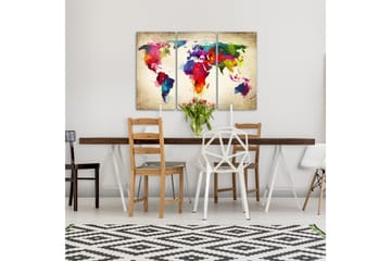 Bilde Rainbow Continents 90x60