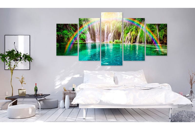 Bilde Rainbow Time 100x50 - Artgeist sp. z o. o. - Innredning - Bilder & kunst - Lerretsbilder