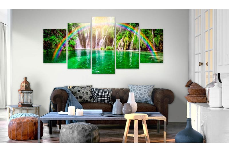 Bilde Rainbow Time Ii 100x50 - Artgeist sp. z o. o. - Innredning - Bilder & kunst - Lerretsbilder