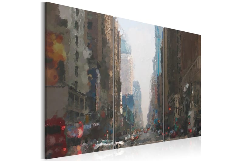 Bilde Rainy City Behind The Glass 60x40, Artgeist sp. z o. o.