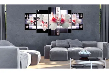 Bilde Raspberry Accent 200x100 - Artgeist sp. z o. o. - Innredning - Bilder & kunst - Lerretsbilder