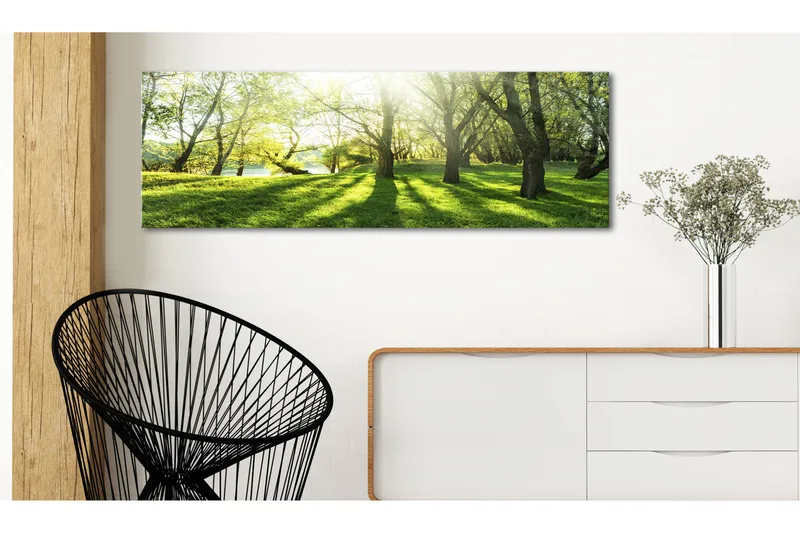 Bilde Rays Of Sunshine 120x40 - Artgeist sp. z o. o. - Innredning - Bilder & kunst - Lerretsbilder