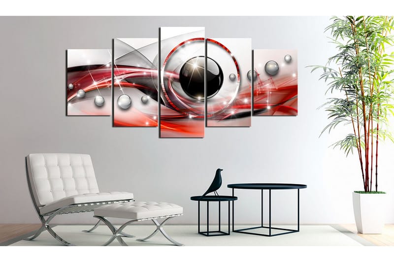 Bilde Red Eye 100x50 - Artgeist sp. z o. o. - Innredning - Bilder & kunst - Lerretsbilder