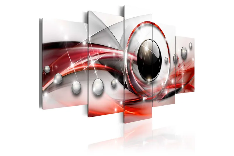 Bilde Red Eye 100x50 - Artgeist sp. z o. o. - Innredning - Bilder & kunst - Lerretsbilder