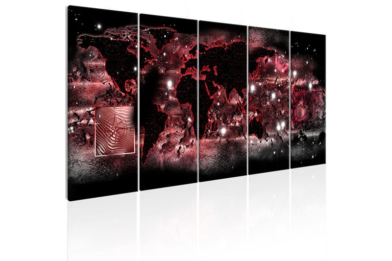 Bilde Red Light 225x90 - Artgeist sp. z o. o. - Innredning - Bilder & kunst - Lerretsbilder