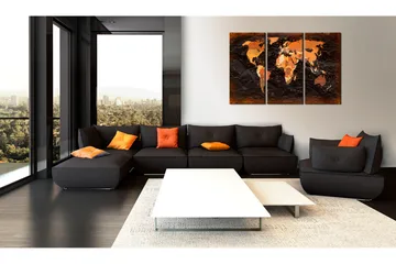 Bilde Remarkable Map 60x40 - Artgeist sp. z o. o. - Innredning - Bilder & kunst - Lerretsbilder