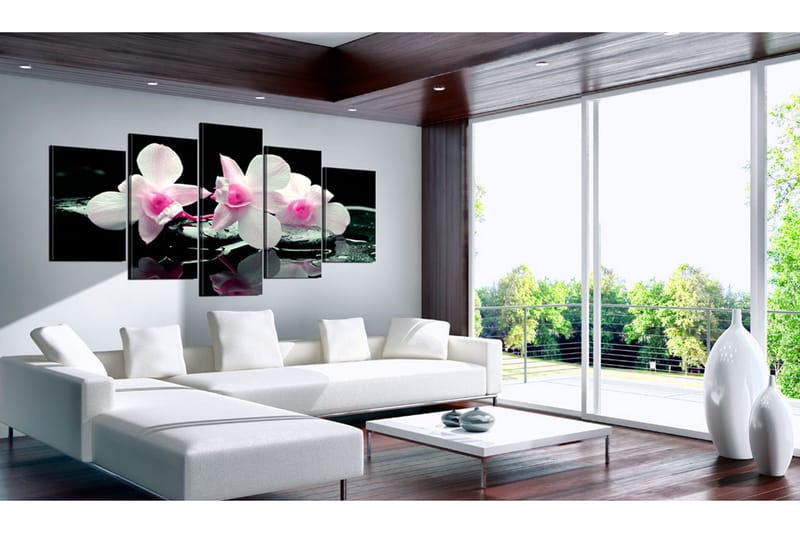 Bilde Rest Of Orchids 100x50 - Artgeist sp. z o. o. - Innredning - Bilder & kunst - Lerretsbilder