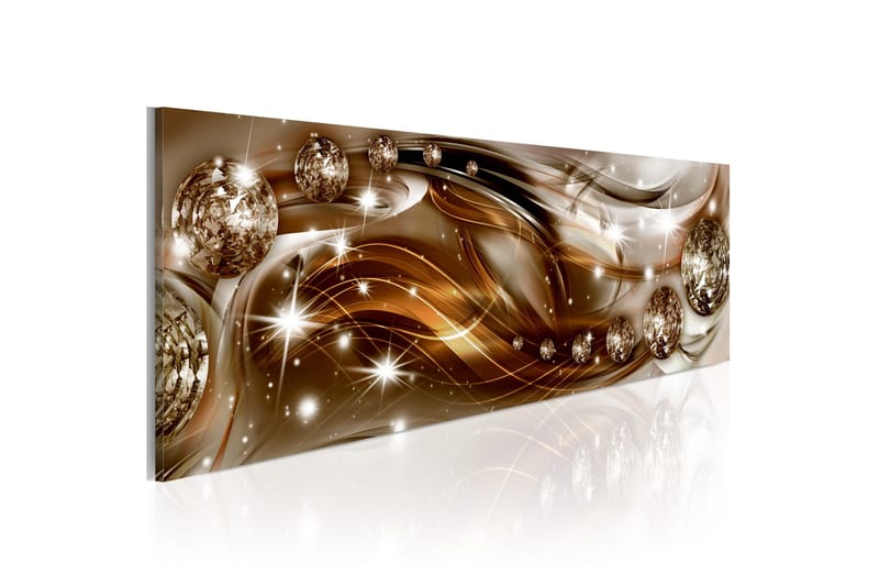 Bilde Ribbon Of Bronze And Glitter 135x45, Artgeist sp. z o. o.