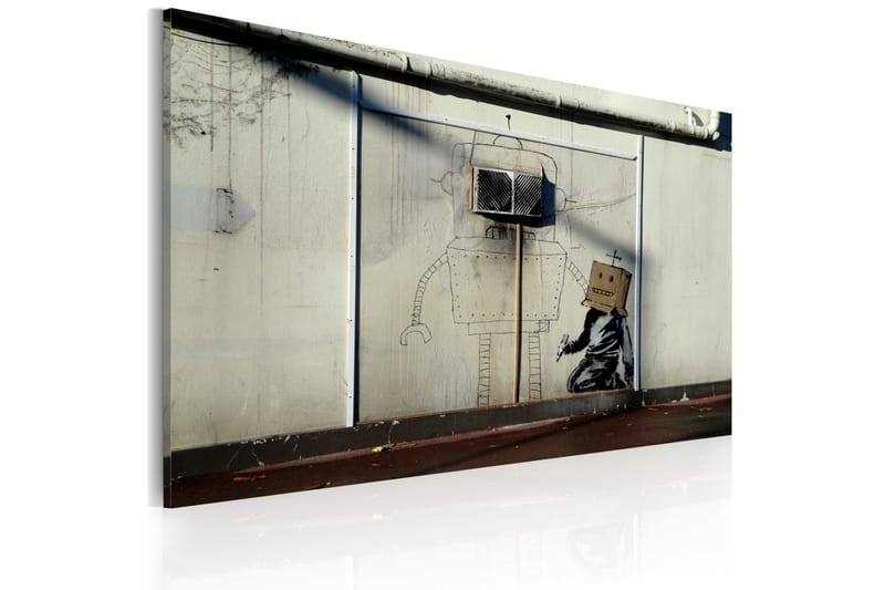 Bilde Robots Banksy 60x40, Artgeist sp. z o. o.