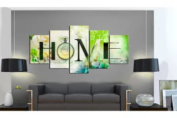 Bilde Rose House 100x50 - Artgeist sp. z o. o. - Innredning - Bilder & kunst - Lerretsbilder