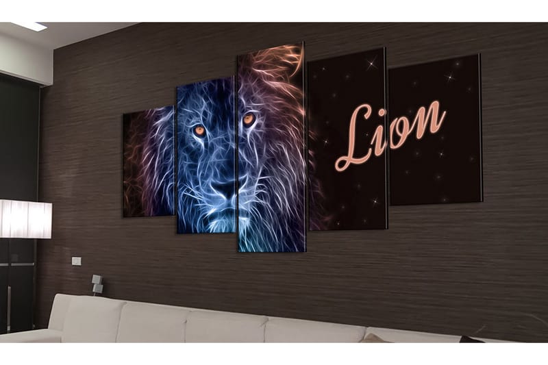 Bilde Royal Flames 100x50 - Artgeist sp. z o. o. - Innredning - Bilder & kunst - Lerretsbilder