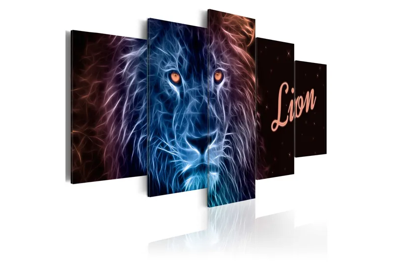 Bilde Royal Flames 100x50 - Artgeist sp. z o. o. - Innredning - Bilder & kunst - Lerretsbilder