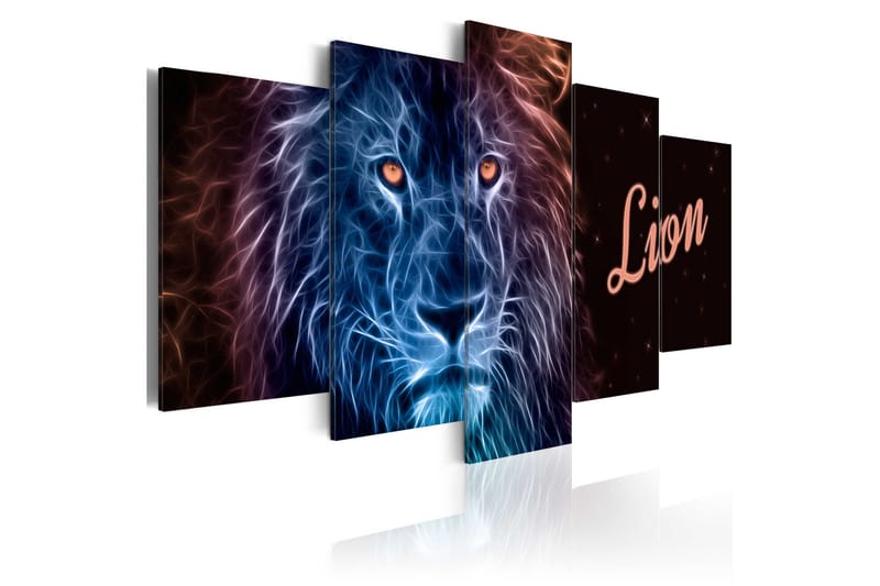 Bilde Royal Flames 100x50 - Artgeist sp. z o. o. - Innredning - Bilder & kunst - Lerretsbilder