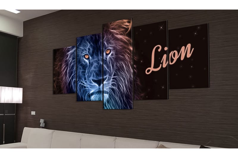 Bilde Royal Flames 100x50 - Artgeist sp. z o. o. - Innredning - Bilder & kunst - Lerretsbilder