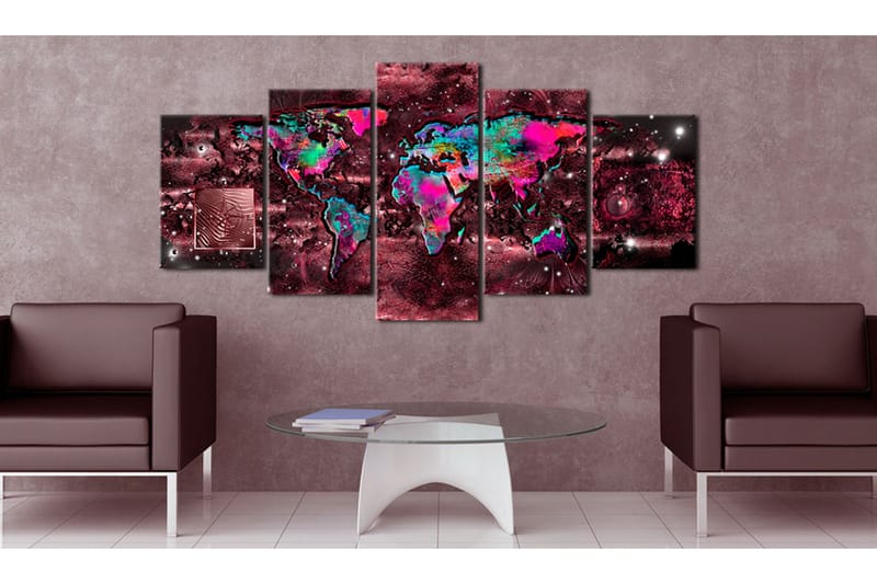 Bilde Ruby Journey 100x50 - Artgeist sp. z o. o. - Innredning - Bilder & kunst - Lerretsbilder