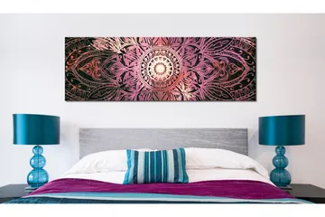 Bilde Ruby Mandala 135x45 - Artgeist sp. z o. o. - Innredning - Bilder & kunst - Lerretsbilder