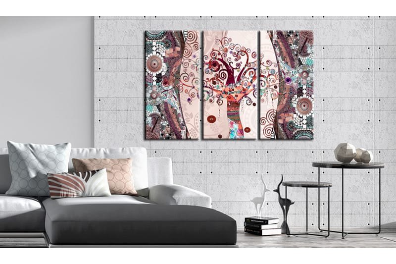 Bilde Ruby Tree 90x60 - Artgeist sp. z o. o. - Innredning - Bilder & kunst - Lerretsbilder