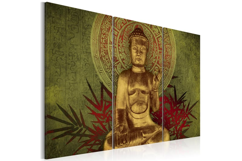 Bilde Saint Buddha 90x60 - Artgeist sp. z o. o. - Innredning - Bilder & kunst - Lerretsbilder