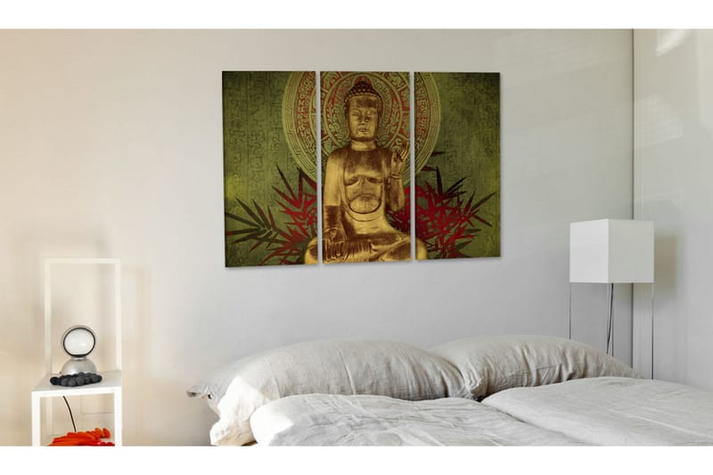 Bilde Saint Buddha 90x60 - Artgeist sp. z o. o. - Innredning - Bilder & kunst - Lerretsbilder