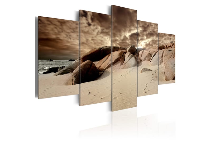 Bilde Sandy Clouds 200x100 - Artgeist sp. z o. o. - Innredning - Bilder & kunst - Lerretsbilder