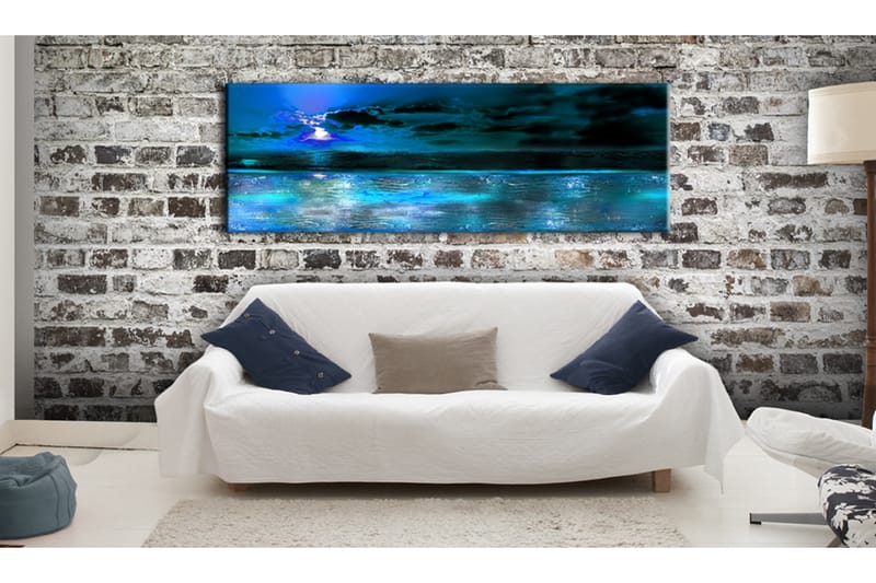 Bilde Sapphire Ocean 120x40 - Artgeist sp. z o. o. - Innredning - Bilder & kunst - Lerretsbilder