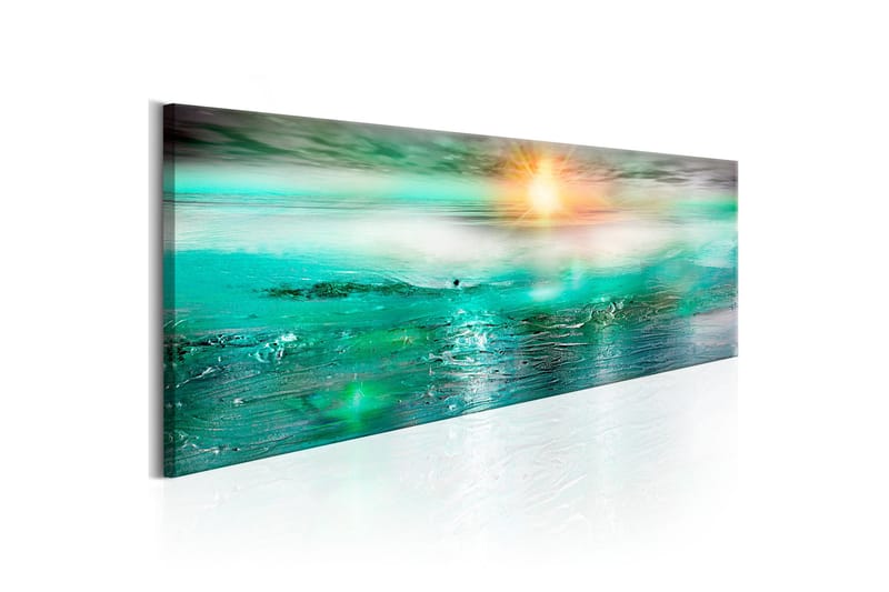 Bilde Sapphire Sea 120x40 - Artgeist sp. z o. o. - Innredning - Bilder & kunst - Lerretsbilder
