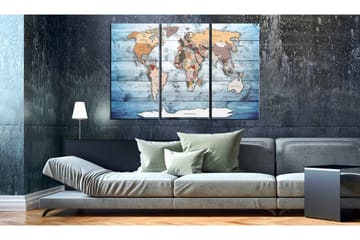 Bilde Sapphire Travels 90x60 - Artgeist sp. z o. o. - Innredning - Bilder & kunst - Lerretsbilder