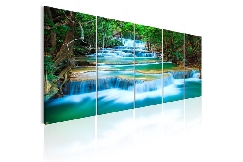 Bilde Sapphire Waterfalls 200x80, Artgeist sp. z o. o.