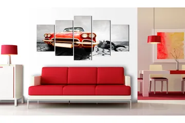 Bilde Scarlet Arrow 200x100 - Artgeist sp. z o. o. - Innredning - Bilder & kunst - Lerretsbilder