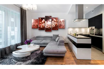 Bilde Scarlet Carousel 100x50 - Artgeist sp. z o. o. - Innredning - Bilder & kunst - Lerretsbilder