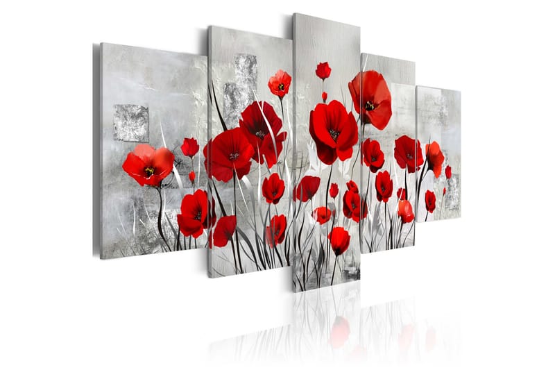 Bilde Scarlet Cloud 100x50 - Artgeist sp. z o. o. - Innredning - Bilder & kunst - Lerretsbilder