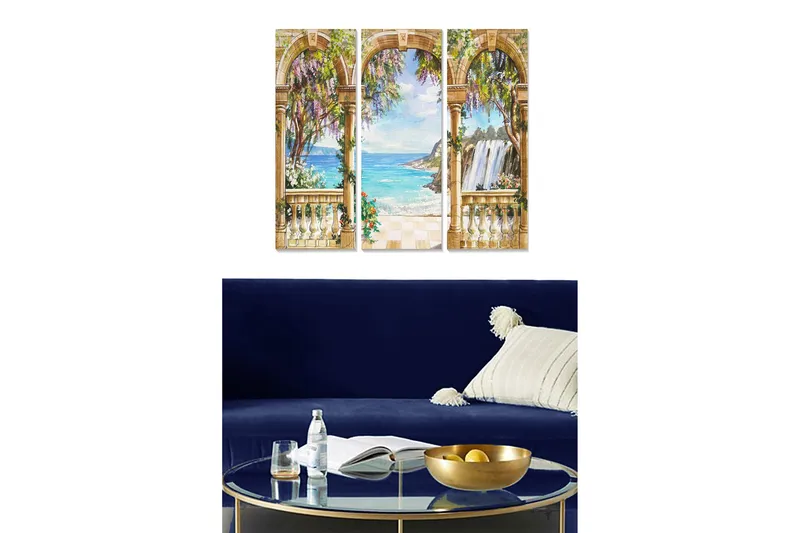 Bilde Scenic 3-pk Flerfarget, 22x05 cm