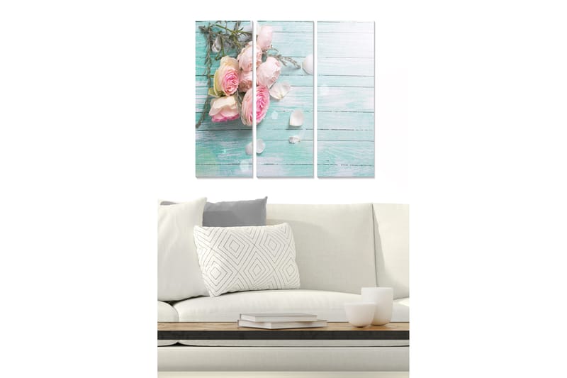 Bilde Scenic 3-pk Flerfarget - 22x05 cm - Innredning - Bilder & kunst - Lerretsbilder