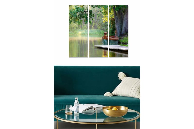 Bilde Scenic 3-pk Flerfarget, 22x05 cm