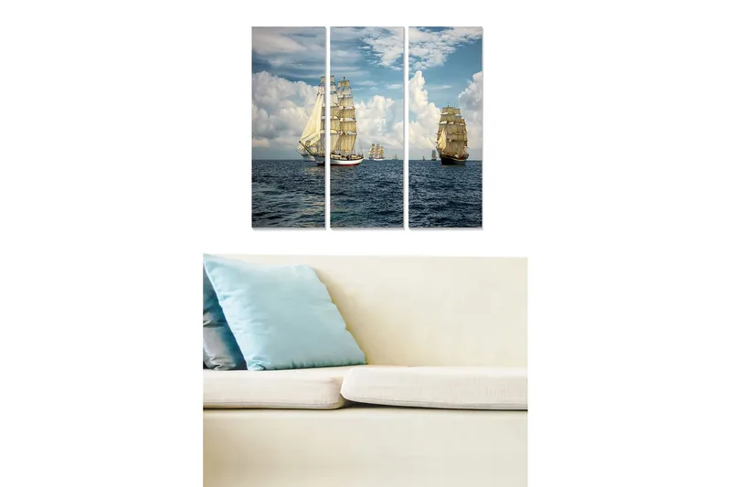 Bilde Scenic 3-pk Flerfarget, 22x05 cm